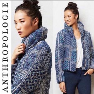 Anthropologie Pilcro and Letterpress Puff Jacket